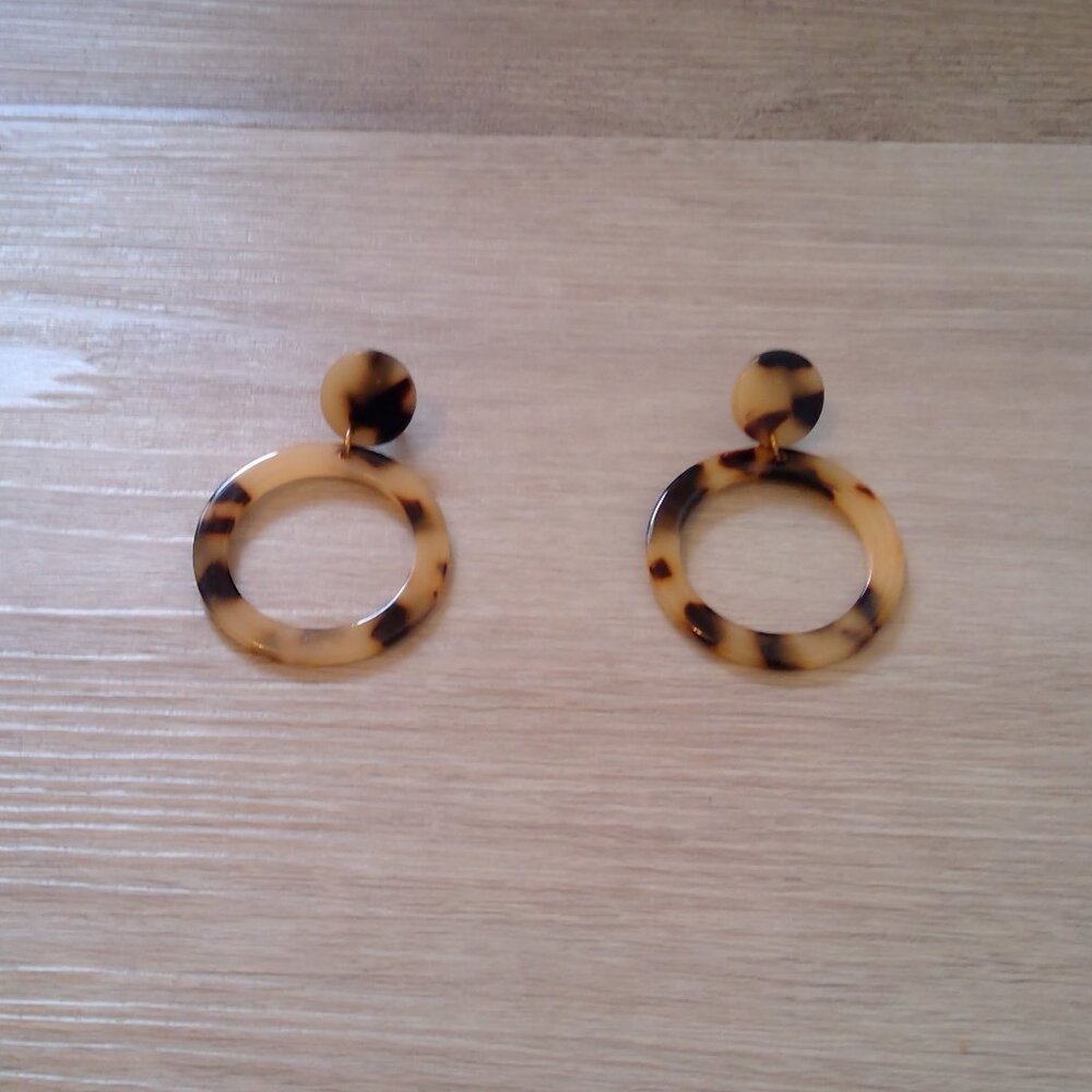 Tortoiseshell Earrings